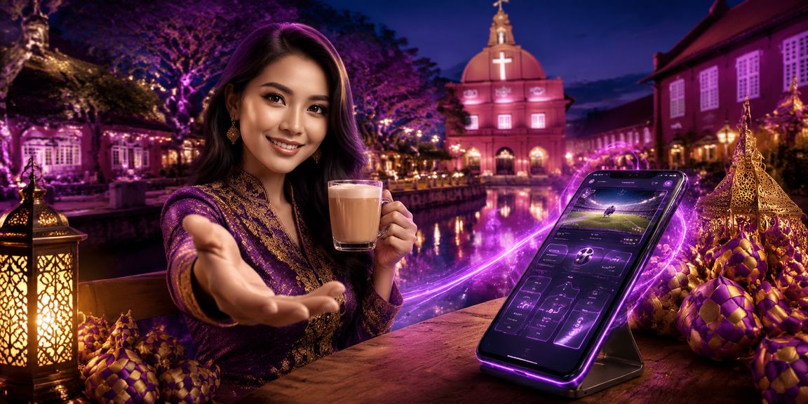 Pengguna di Melaka mengakses platform taruhan sukan melalui telefon pintar dengan antara muka Bahasa Melayu