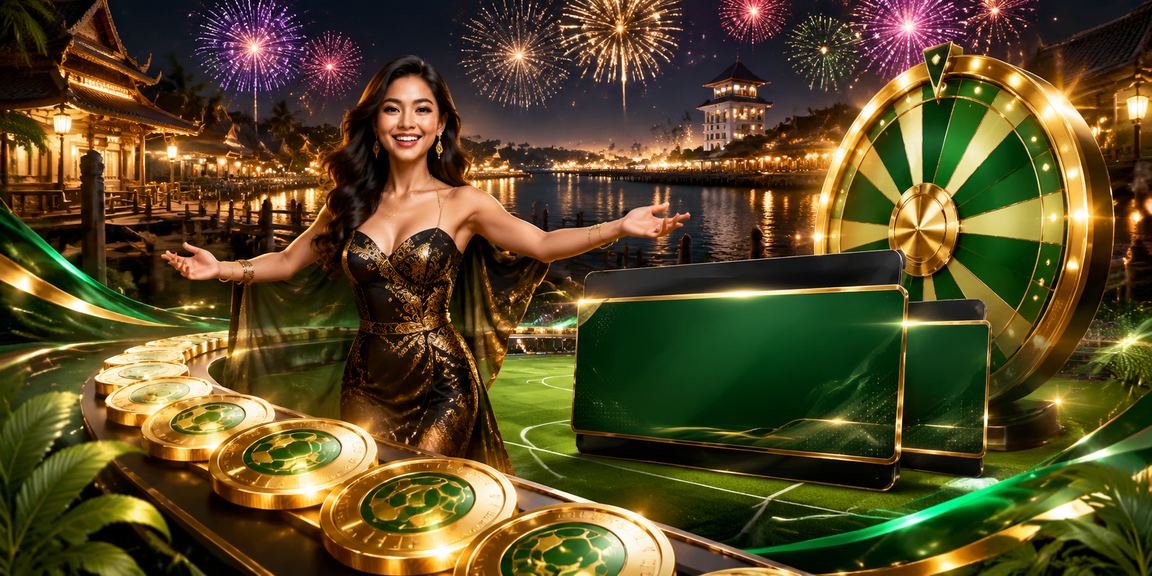 Cabutan bertuah Malaysia dengan tema gaya Melayu pada platform dalam talian