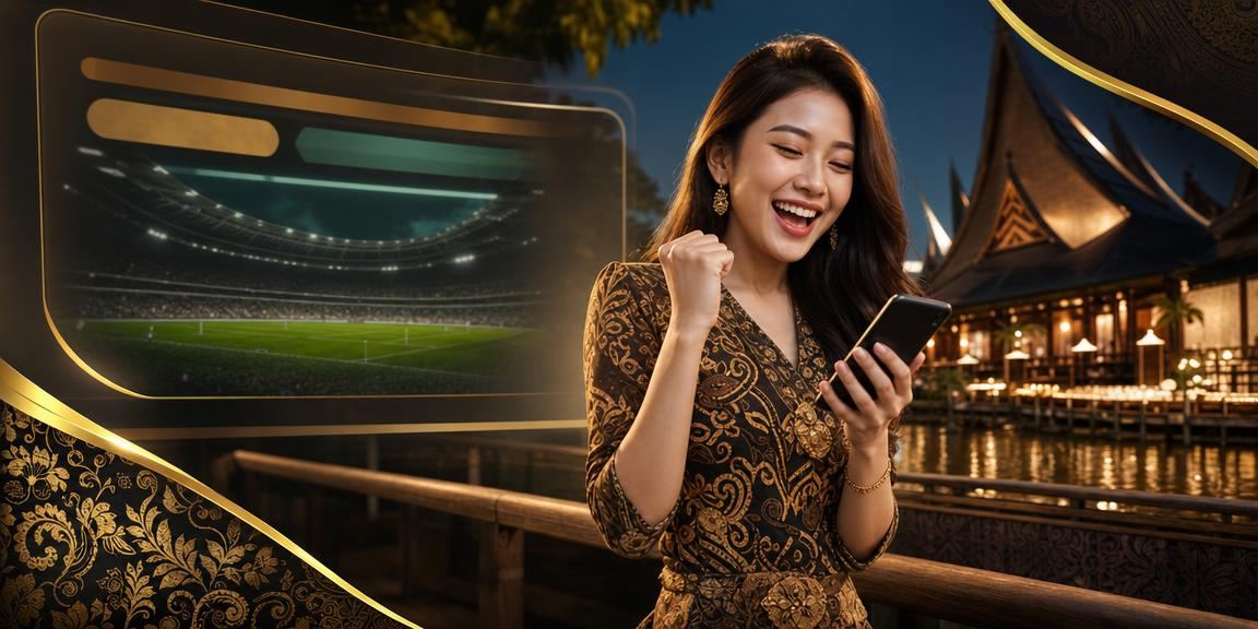 Pengguna Sarawak bermain kasino dalam talian melalui telefon mudah alih dengan corak batik